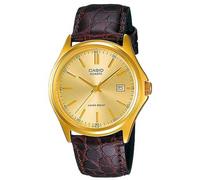 Casio reloj hombre piel marron MTP-1183Q-9A