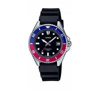 Casio Reloj para Hombre MDV-10 Negro/Azul - Cuarzo Analógico