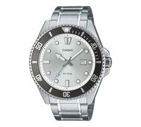Casio Reloj: Plata MDV-107D-7AVDF, Plata, Brazalete