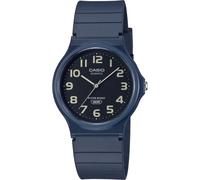 Casio Reloj unisex clásico casual analógico negro, Azul/negro, Correa