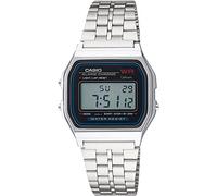 Casio Reloj Unisex Digital Cuarzo con Correa de Acero Inoxidable A-159WA-N1