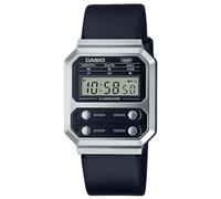Casio Reloj Unisex Digital Cuarzo con Correa de Cuero A100WEL-1AEF