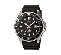 Casio Serie MDV106 | Reloj analógico Unisex | 200 m WR | Caja de Acero Inoxidable | Correa de Resina | Analógico de 2 manecillas (HR, Min, Sec) | Indicación de Fecha | Corona atornillada/Tapa Trasera