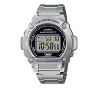 Casio Serie W219H | Reloj Digital para Hombre | 50M WR | Iluminador LED | Cronógrafo 100 Sec | Cronómetro 1/100 Sec | Alarma Diaria | Señal horaria | Calendario automático | Batería de 7 años,