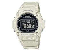 Casio Serie W219H | Reloj Digital para Hombre | 50M WR | Iluminador LED | Cronógrafo 100 Sec | Cronómetro 1/100 Sec | Alarma Diaria | Señal horaria | Calendario automático | Batería de 7 años,