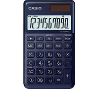 CASIO SL-1000SC-NY - Calculadora de bolsillo, 0.9 x 7.1 x 12 cm, color azul oscuro