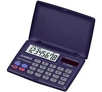CASIO SL-160VER - Calculadora básica, 10 x 87 x 58 mm plegado y 8 x 87 x 117.5 mm desplegado, azul marino