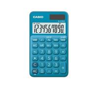 CASIO SL-310UC-BU - Calculadora, 0.8 x 7 x 11.8 cm, color azul