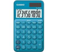 Calculadora de bolsillo de 10 dígitos (azul) - CASIO