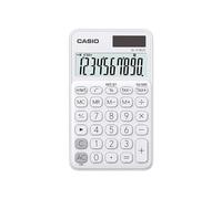 CASIO SL-310UC-WE - Calculadora, 0.8 x 7 x 11.8 cm, color blanco
