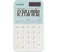 CASIO SL-310YC Calculadora de Bolsillo con cálculo de Tiempo, Verde Claro