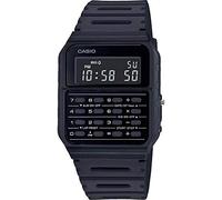 Casio Standard CA-53WF Reloj calculadora con función calculadora, negro (1B), función calculadora