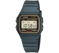 Casio f91wg-9q collection unisex digital armbanduhr, schwarz