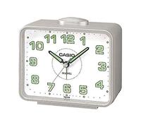 Casio TQ-218-8EF - Reloj despertador analógico de cuarzo, Alarma con repetición