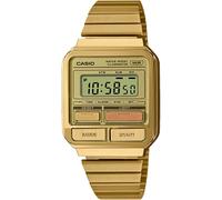 Casio Unisex 40.00mm Quartz Watch with Gold Digital dial and Gold Metal Bracelet