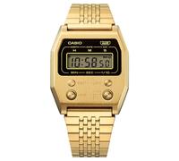 Casio Unisex's Digital Swiss Quartz Watch with Stainless Steel Strap A1100G-5EF