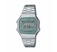 Casio Vintage Collection Reloj Digital Acero Inox Color Plateado A168WA-3AYES