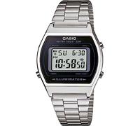 Casio Vintage Series B640 Series Reloj digital, unisex, modelo extranjero, Plata B640wd-1av, Tipo de pulsera: