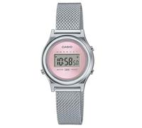 Casio Vintage Women's Watch with Pink Background LA700WEM-4AEF Resin Case and Strap