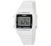 Reloj CASIO ILLUMINATOR W-215H-7AVDF Silicona Blanco Chrono Alarma