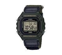 Casio W-218H-1AVCF - Reloj clásico de Cuarzo con Pantalla Digital para Hombre, Color Negro, estándar, Clásico