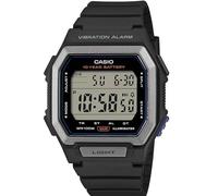 Casio W-738H Series W-738H-1AV Reloj Deportivo Digital para Hombre, batería de 10 años, Alarma de vibración, Resistente al Agua hasta 100 m, retroiluminación LED, Hora Dual, cronómetro y Temporizador