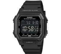 Casio W-738H Series W-738H-1BV Reloj Deportivo Digital para Hombre, batería de 10 años, Alarma de vibración, Resistente al Agua hasta 100 m, retroiluminación LED, Hora Dual, cronómetro y Temporizador