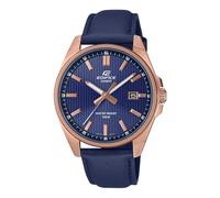 CASIO EFV-150CL-2AVUEF⎪EFV-150CL-2A⎪EDIFICE⎪HOMBRE⎪Correa Piel Azul