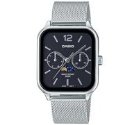 CASIO MTP-M305M-1AVER⎪MTP-M305M-1A⎪Collection⎪Fase Lunar⎪Correa Milanesa⎪METAL