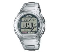 Casio Wave Ceptor WV58RD-1ACF - Reloj Digital atómico de cronometraje con Correa de Acero Inoxidable, retroiluminación LED de Hora Mundial, Resistente al Agua hasta 50 m