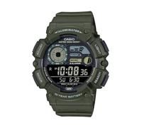 Casio WS1500H Series | Reloj digital para hombre | 100M WR | Tiempo dual | Temporizador de cuenta regresiva | Luz LED | Fase lunar | Modo de pesca | Calendario automático | Multialarmas | Cronómetro 1