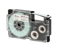 Casio XR-9WE1 cinta negro sobre blanco 9 mm (original)