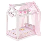 DE CUEVAS TOYS-55028 CASITA CAMA MADERA PRINCESA DECUEVAS 55028, multicolor 4897022550288