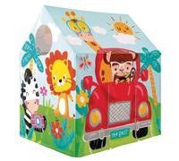 Casita infantil de tela con ventana jungla