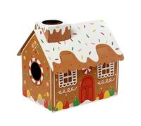 Casita para Gatos - Casita de Jengibre - Bricolaje - 100% de cartón