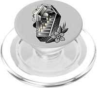 Casket x Universe x Death Afterlife - Flash de Tatuaje Tradicional PopSockets PopGrip para MagSafe