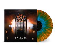 Caskets – The Only Heaven You'll Know – LP Vinilo – Edición color naranja con splatter azul cielo