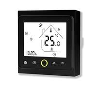 Caslant 002 Serie Wi-Fi Termostato - Termostato con Pantalla Táctil Programable para Calefacción o Aire Acondicionado - Control Remoto Desde Teléfono Móvil Compatible con Alexa, Google Home e IFTTT