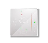 Caslant 006 Serie Wi-Fi Termostato - Termostato con Pantalla Táctil para Calefacción de Agua, Electricidad y Calderas - Control Remoto Desde Teléfono Móvil Compatible con Alexa, Google Home e IFTTT