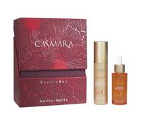 Casmara - Christmas Beauty Secret Box, Crema Facial Hydro-Nutri Revitalizing, Serum Vitamin Shot Vitamina C, Piel Luminosa e Hidratada, Crema Antiedad Mujer Antiarrugas con Absorción Rápida - 2x50 ml