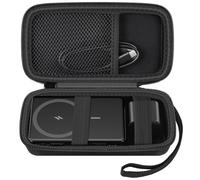 casmilee Funda compatible con batería externa magnética Anker 334 de 10.000 mAh, cargador portátil inalámbrico para carga rápida y cable USB-C, solo funda