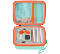 casmilee Funda de viaje compatible con Yoto Mini - reproductor de audio y música para niños, bolsa de soporte para altavoces infantiles, tarjetas de audiolibros, Green, M, Almacenamiento