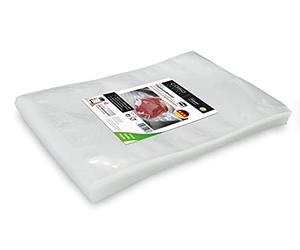 CASO 3 estrellas Bolsas de Vacío para envasadoras al vacío de cámara, 30 x 40cm | Bolsas de Vacío de alimentos, Aptas para Sous Vide, Sin BPA, Made in Europe, 90 mμ | 100 Bolsas