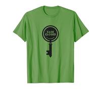 Caso Cerrado Clave Detective Mystery Graphic, Camiseta, Hombre, Hierba, 3XL