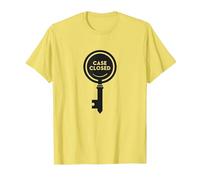 Caso Cerrado Clave Detective Mystery Graphic, Camiseta, Hombre, Limón, 3XL