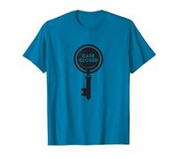 Caso Cerrado Clave Detective Mystery Graphic, Camiseta, Hombre, Zafiro, 3XL