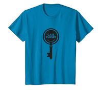 Caso Cerrado Clave Detective Mystery Graphic, Camiseta, Niños, Zafiro, 2 años