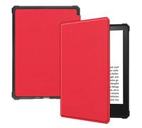Caso compatible with Ipad 9 Generación Avanzado con función automática Estuche TPU Estuche protector ultrafino de 6,8 pulgadas Para Kindle E-reader Funda compatible with Ipad Air De 4ª (Red, One Size)