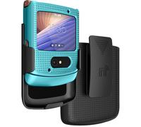 Caso con el clip para el telfono naked -cellephone naked -cellephone de telfono nakedphone [verde azulado] cubierta delgada con la cubierta delgada