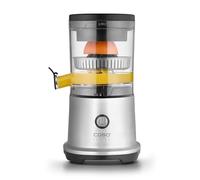 CASO CP 440 Lift Inox - Exprimidor Eléctrico con cono universal para Naranjas y Cítricos, 300W, antisalpicaduras, alta extracción de zumo, pies con ventosa, apto para lavavajillas, acero inoxidable